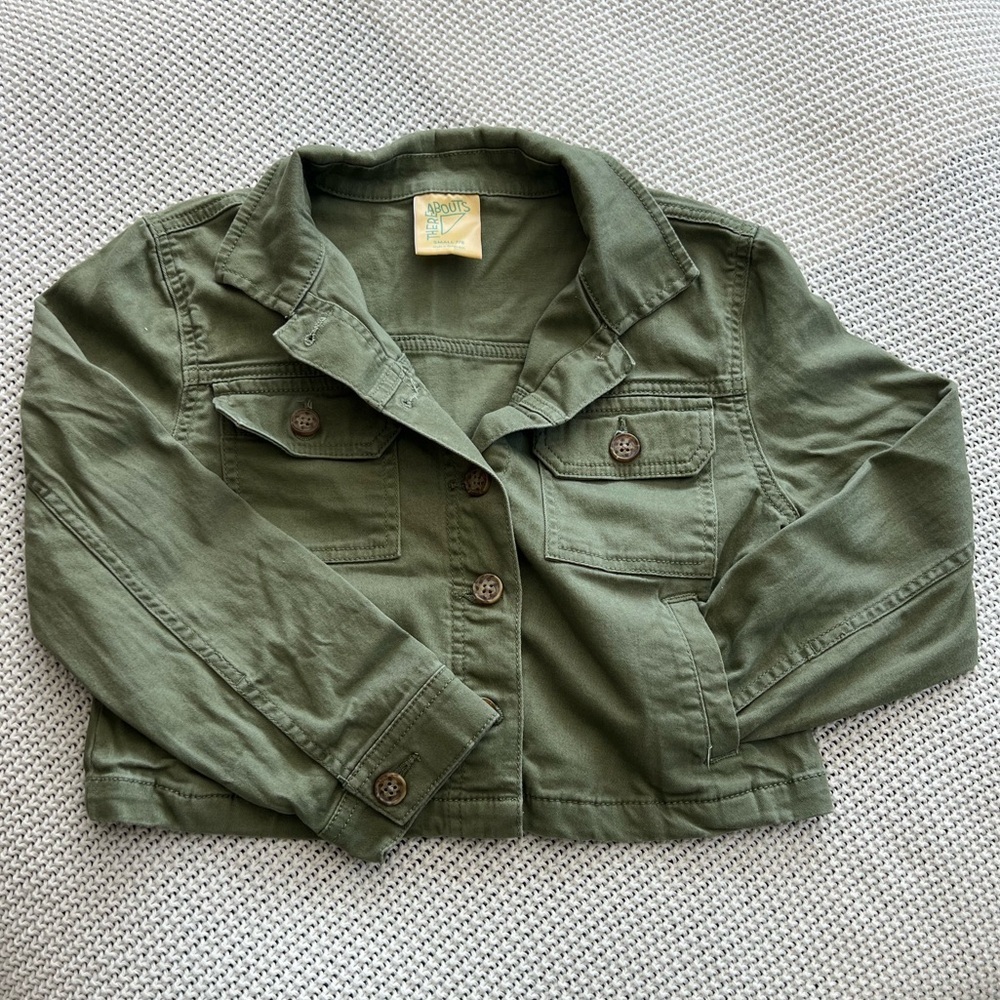 THEREABOUTS Stylish Kids Green Denim Jacket